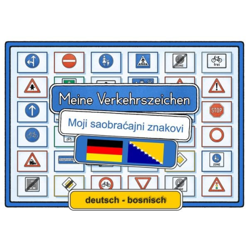 Helga Momm - Meine Verkehrszeichen deutsch - bosnisch