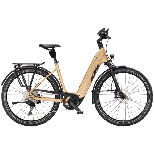 KTM MACINA STYLE 820, 11 Gang Kettenschaltung, Unisexfahrrad, Deep, Modell 2025, 28 Zoll 56 cm golden dust matt (black)