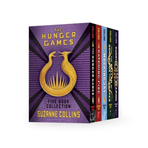 Suzanne Collins - Hunger Games 5-Book Hardcover Box Set (the Hunger Games, Catching Fire, Mockingjay, the Ballad of Songbirds and Snakes, Sunrise on the Reaping)