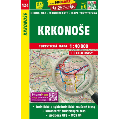 Wanderkarte Tschechien Krkonose