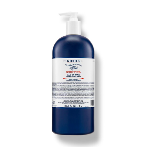 Kiehl's Body Fuel All-In-One Energizing Wash ( Refillable Pouch ) 1000 ml