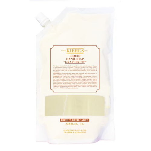 Kiehl's Liquid Hand Soaps Grapefruit( Refillable Pouch ) 1000 ml