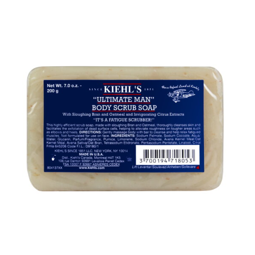 Kiehl's Ultimate Man Body Scrub Soap 210 ml