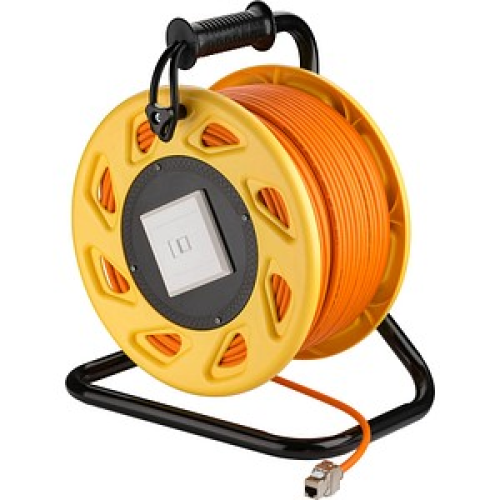 goobay RJ-45 Netzwerkkabel 50,0 m orange, 1 St.