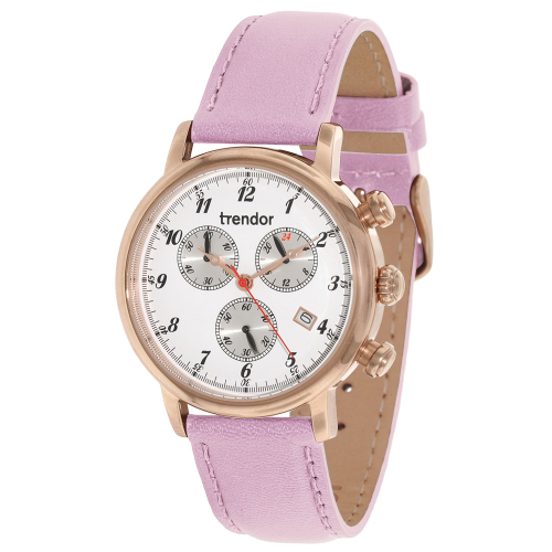 trendor 7591-05 Doreen Chronograph Damenuhr Rosé