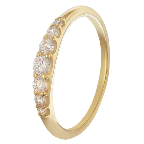 GLIZZ GL8722 Damenring Gold 333/8K mit Zirkonias