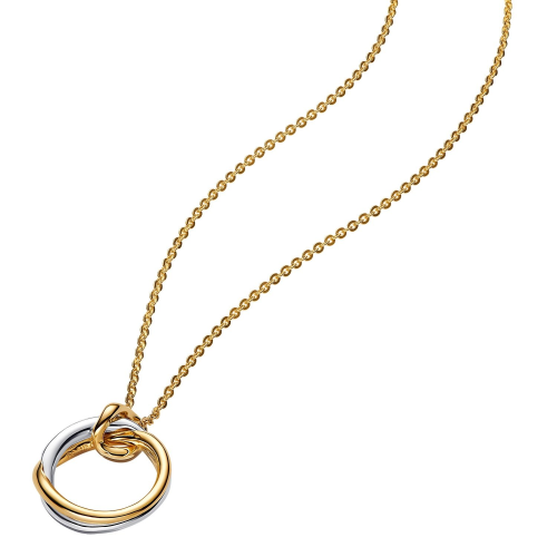 Pandora 363882C00-45 Damen-Halskette Zweifarbig