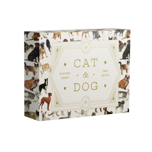 Cat & Dog Playing Cards Set