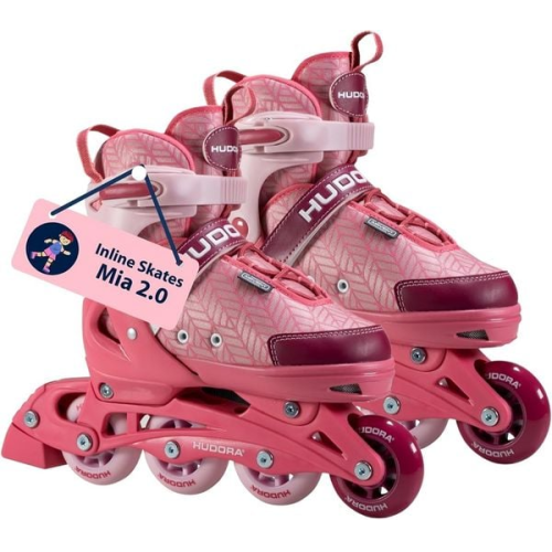 HUDORA 28244 - Inline Skates, Mia 2.0, pixie, Gr. 29-32