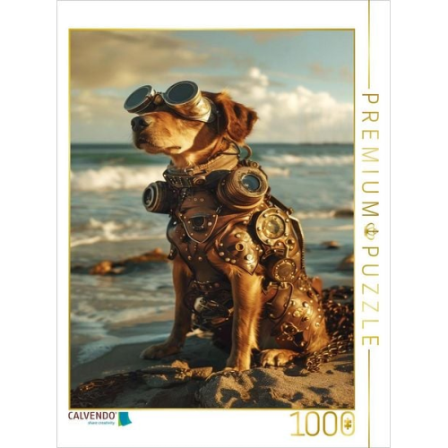 CALVENDO Puzzle Ein Motiv aus dem Kalender "Steampunk Fauna" | 1000 Teile Lege-Größe 64x48cm Foto-Puzzle für glückliche Stunden