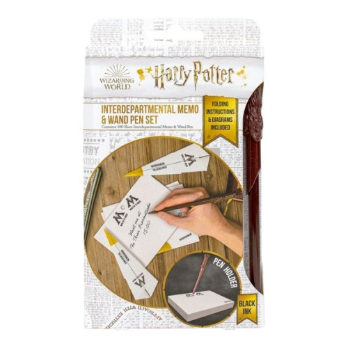 Harry Potter Notizblock & Zauberstabstift