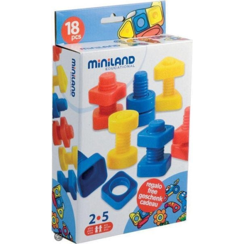 Nuts and Bolts 18 Pieces