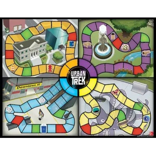 Arrive Math Game Board, Urban Trek