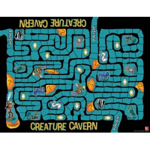 Arrive Math Game Board, Creature Cavern