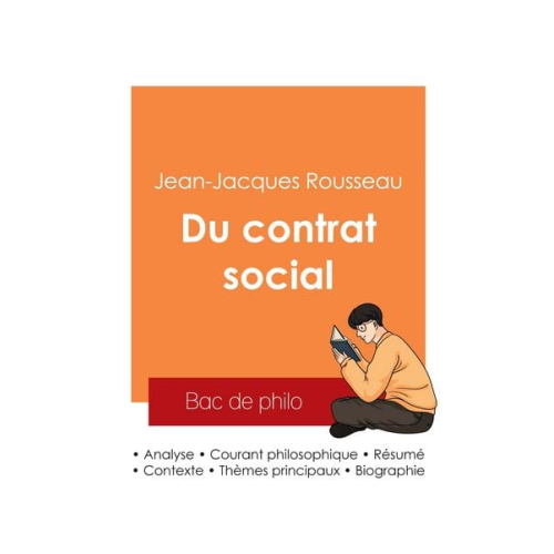 Jean Jaques Rousseau - Réussir son Bac de philosophie 2025 : Analyse de l'essai Du contrat social de Jean-Jacques Rousseau