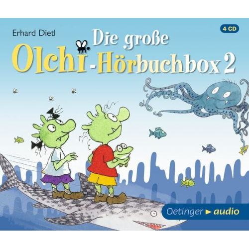 Erhard Dietl - Die große Olchi-Hörbuchbox 2 (4 CD)