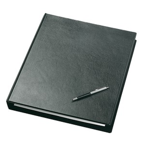 VELOFLEX Ringbücher 4-Ringe schwarz 4,0 cm DIN A3 hoch