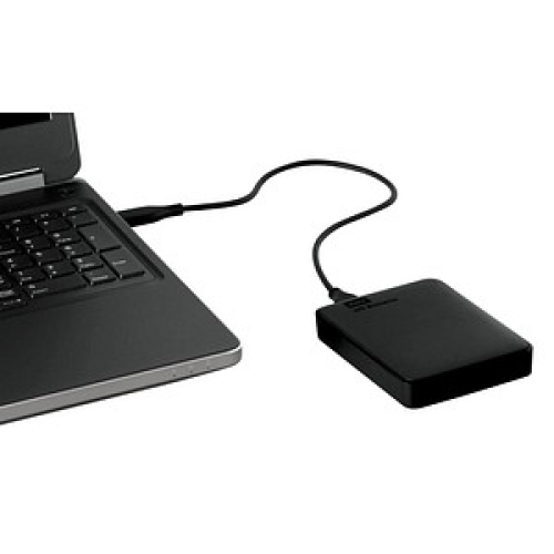 Western Digital Elements Portable 5 TB externe HDD-Festplatte schwarz