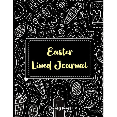 Deeasy Books - Easter Lined Journal