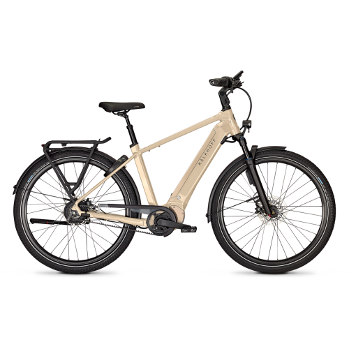 Kalkhoff IMAGE 5.B EXCITE+ ABS (625 Wh), stufenlos Gang Nabenschaltung, Herrenfahrrad, Diamant, Modell 2023, 29 Zoll 48 cm milkbrown glossy