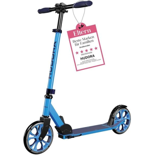 HUDORA 14450 - Scooter Up 200, cyan, Alu-Cityroller
