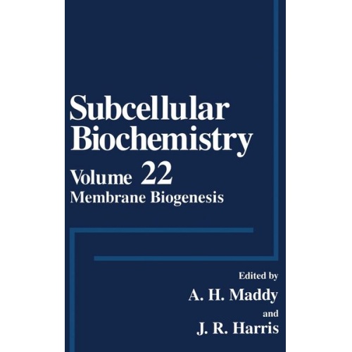 J. R. Harris - Membrane Biogenesis