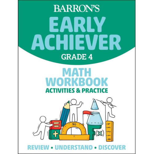 Barron's Educational Series - Barron's Early Achiever: Grade 4 Math Workbook Activities & Practice