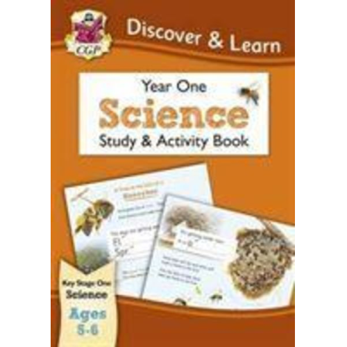 Cgp Books - KS1 Science Year 1 Discover & Learn: Study & Activity Book