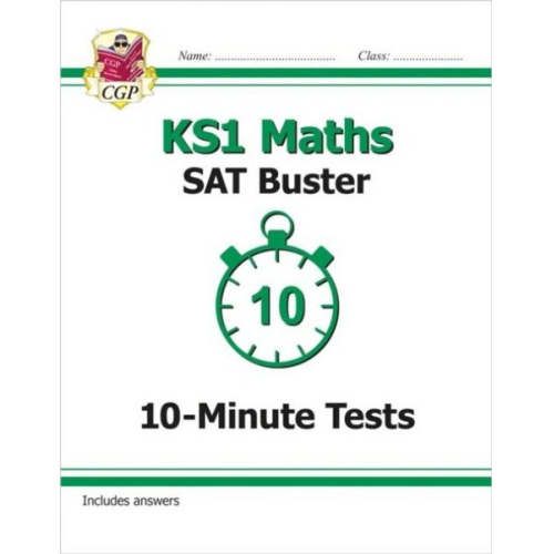 Cgp Books - KS1 Maths SAT Buster: 10-Minute Tests (for end of year assessments)