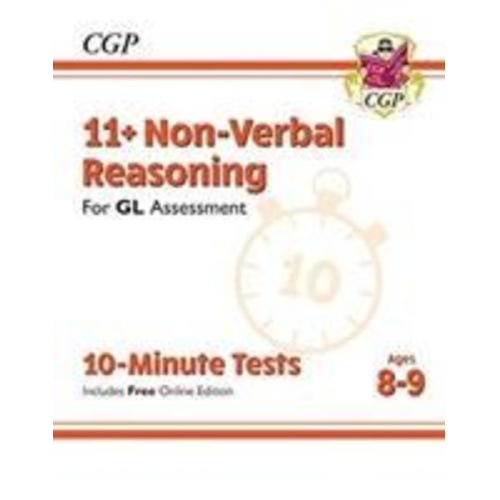 Cgp Books - 11+ GL 10-Minute Tests: Non-Verbal Reasoning - Ages 8-9 (with Online Edition)
