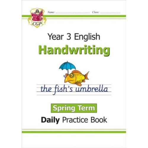 Cgp Books - KS2 Handwriting Year 3 Daily Practice Book: Spring Term