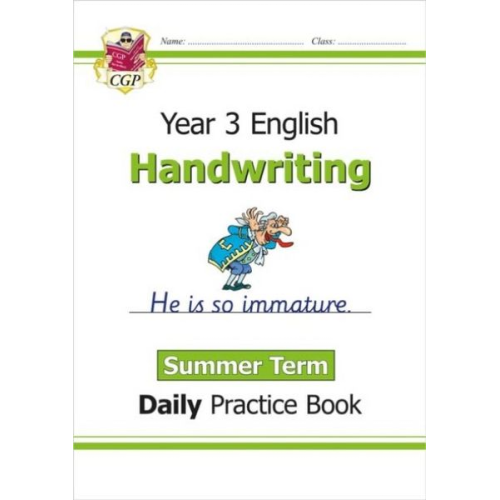 Cgp Books - KS2 Handwriting Year 3 Daily Practice Book: Summer Term