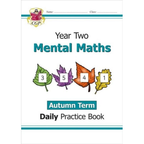 Cgp Books - KS1 Mental Maths Year 2 Daily Practice Book: Autumn Term