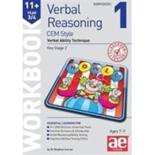 Stephen C. Curran - 11+ Verbal Reasoning Year 3/4 CEM Style Workbook 1