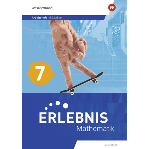 Erlebnis Mathematik - Ausgabe N 2023. Arbeitsheft mit Medien 7
