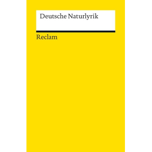 Deutsche Naturlyrik