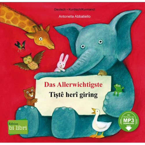 Antonella Abbatiello - Das Allerwichtigste (Deutsch-Kurdisch/Kurmancî)