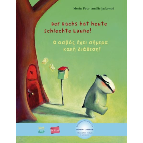 Moritz Petz - Der Dachs hat heute schlechte Laune! (Deutsch-Griechisch)