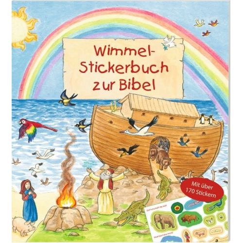 Wimmel-Stickerbuch zur Bibel