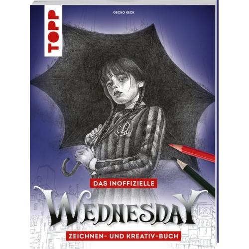 Gecko Keck - Das inoffizielle Wednesday Zeichnen- und Kreativ-Buch
