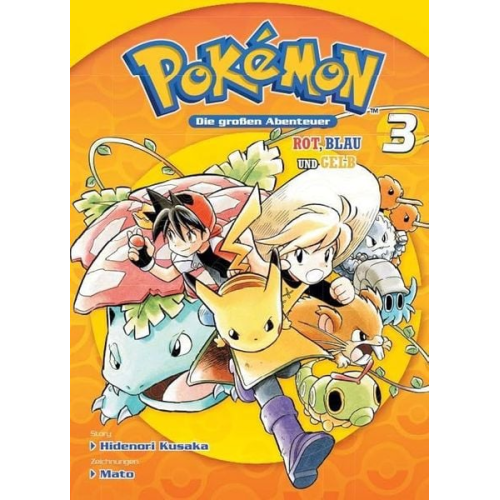 Hidenori Kusaka Mato - Pokémon - Die großen Abenteuer: Rot, Blau und Gelb 03