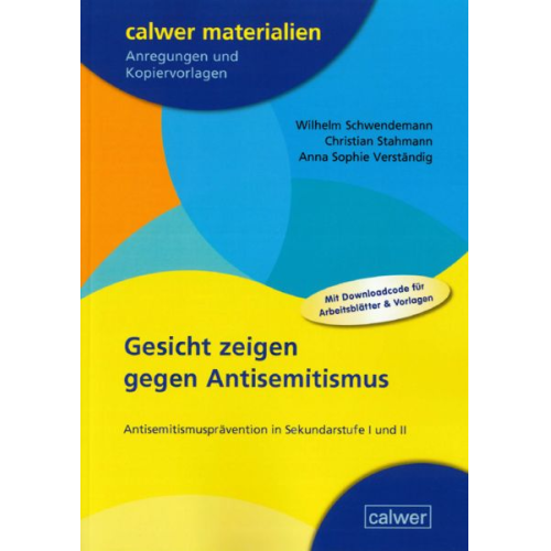 Wilhelm Schwendemann Christian Stahmann Anna Sophie Verständig - Gesicht zeigen gegen Antisemitismus