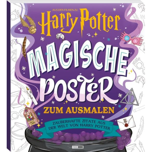 Aus den Filmen zu Harry Potter: Magische Poster zum Ausmalen