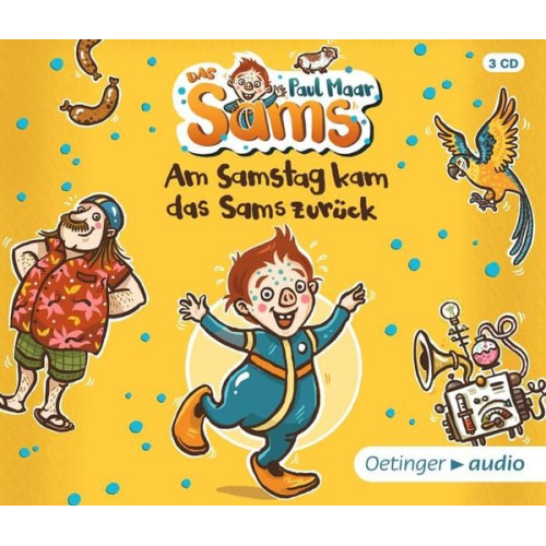 Paul Maar - Am Samstag kam das Sams zurück (3 CD)