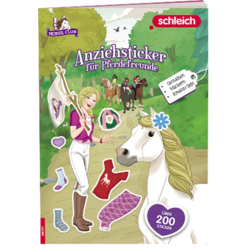 Schleich® Horse Club™ – Anziehsticker für Pferdefreunde