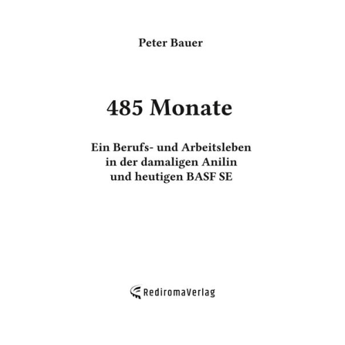 Peter Bauer - 485 Monate