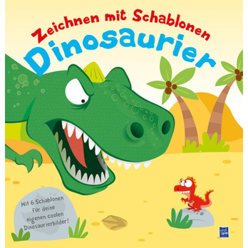 Zeichnen mit Schablonen - Dinosaurier