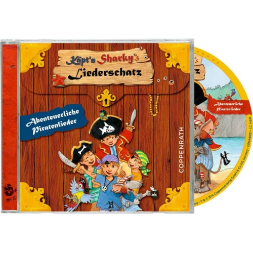 Coppenrath - Capt´n Sharky - CD Hörspiel: Käpt'n Sharkys Liederschatz - Abenteuerl. Piratenlieder