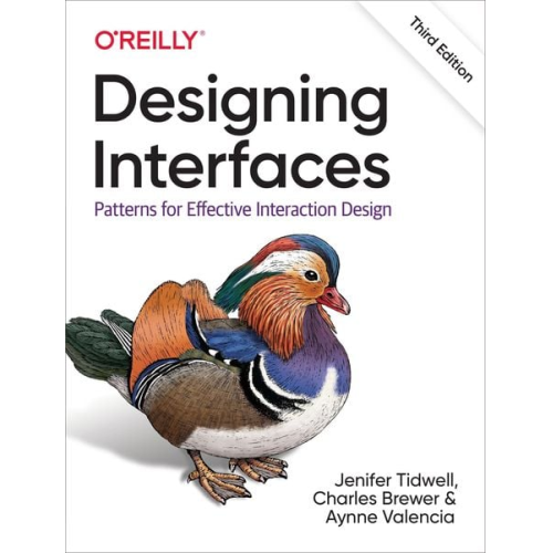 Jenifer Tidwell Charles Brewer Aynne Valencia-Brooks - Designing Interfaces
