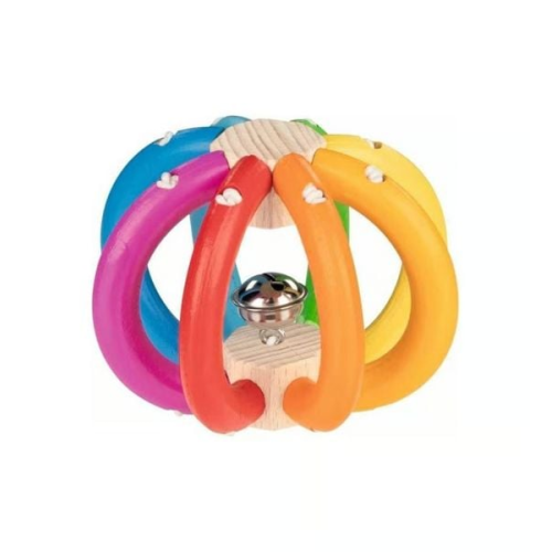 Greifling Elastik Regenbogenball